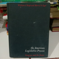 The American Legislative Process: Congress and the States