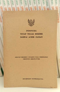Indonesia Tetap Tegak Berdiri Sampai Akhir Zaman
